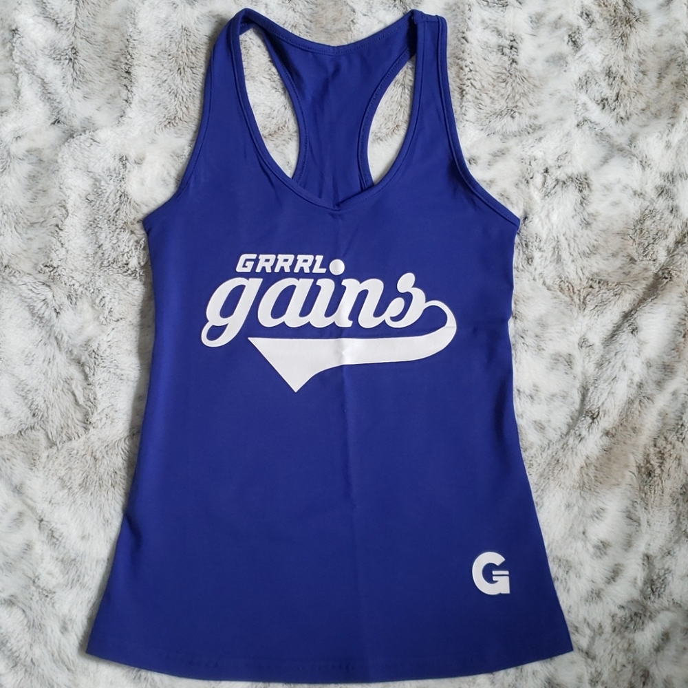 Grrrl Racerback Tank-Size Cassie